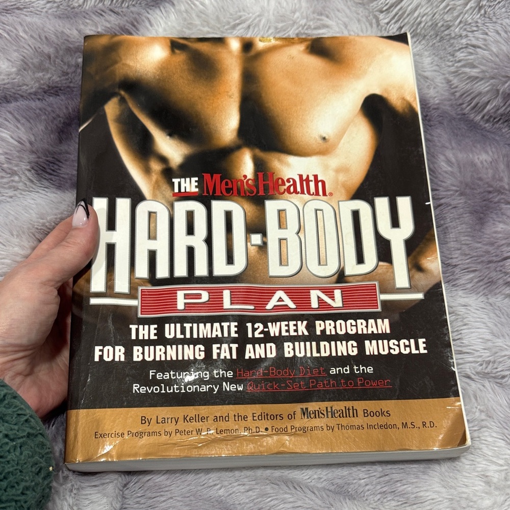 Men’s Health Hard Body Plan Book Build Muscle